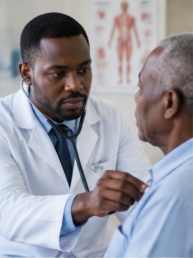 Illustrative portrait representing Physicians; not an identified Impact Life volunteer