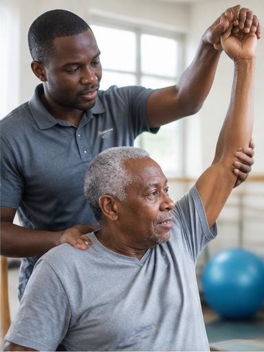 Illustrative portrait representing Physical Therapists; not an identified Impact Life volunteer